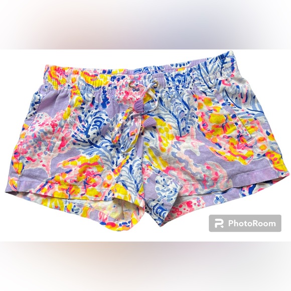 Lilly Pulitzer Pants - Lilly Pulitzer 100% Linen Shorts XS